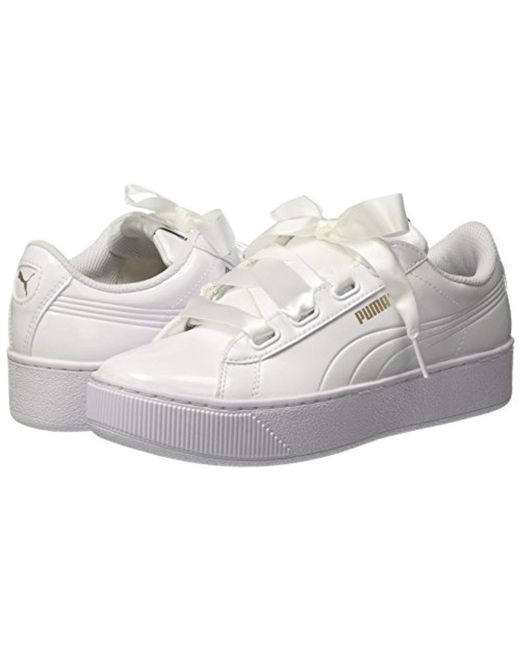 puma vikky platform blanche puma vikky platform blanche