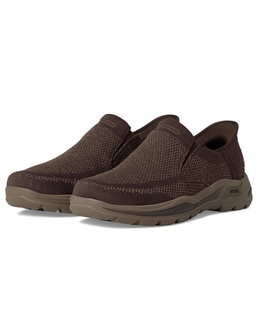 Skechers Brown Arch Fit Motley for men