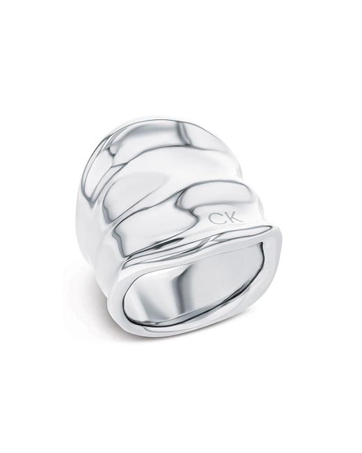 Calvin Klein Metallic Cj35000645c Ring