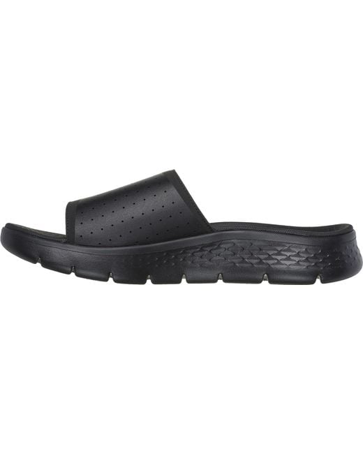 Skechers Go Walk Flex Sandal Sandbar Bbk Black S Sandals for men