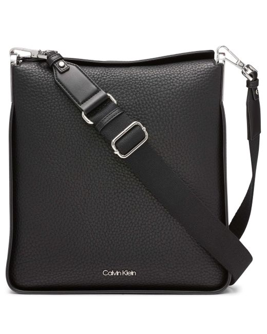 Calvin Klein Fay North/south Large Crossbody in Black | Lyst UK