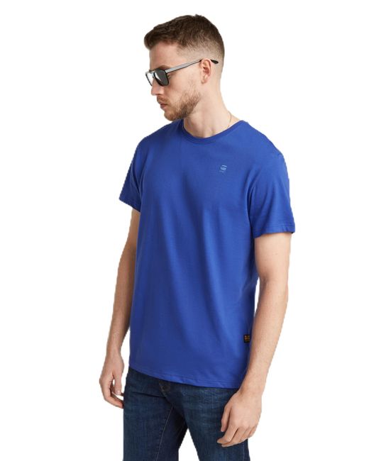 G-Star RAW Blue Base-s T-shirt for men
