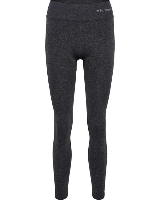Hummel Black Hmlci Seamless Mw Scrunch Tight Yoga Leggings Flexibel