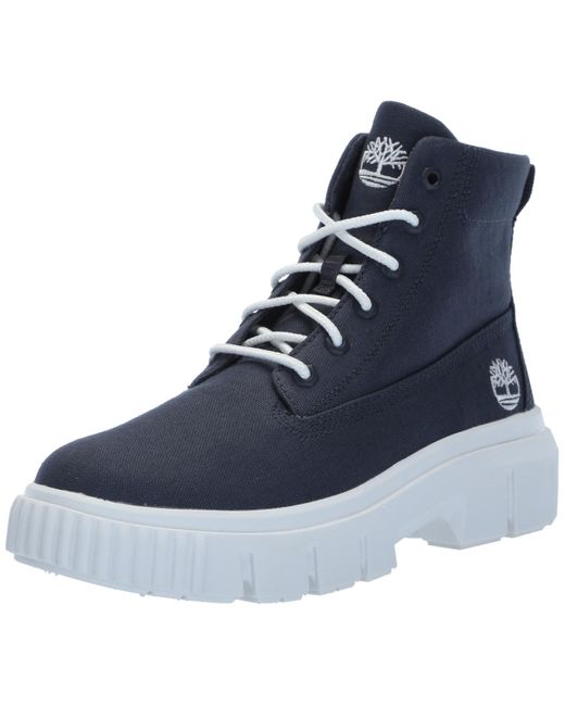 Timberland Mid Lace Up Boot in het Blue