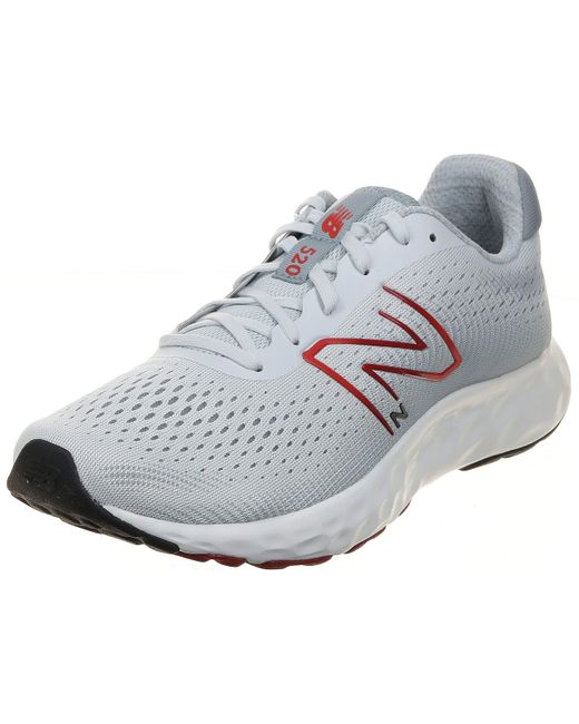 New Balance 520 V8 Running Shoe in White for Men | Lyst