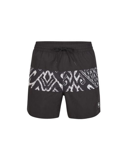O'neill Sportswear Cali Block 15'' Swim Shorts | Black Magic Carpet for men