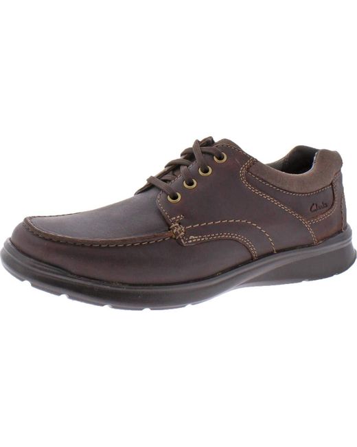 Clarks Brown Cotrell Step Loafers for men