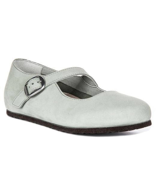 Birkenstock Black Tracy Mary Jane Ballet Eva Flats Shoes