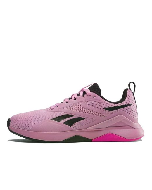 Reebok Purple Nanoflex Tr 2 Sneaker