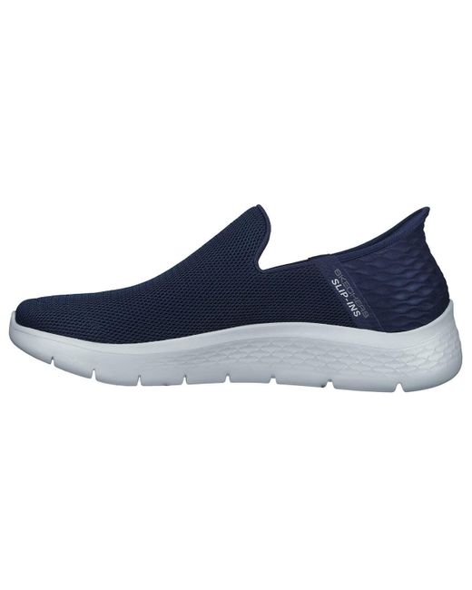 Skechers Blue Gowalk Flex Hands Free Slip-ins Athletic Slip-on Casual Walking Shoes Sneaker for men