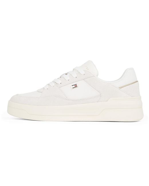 Essential Basket Sneaker FW0FW08456 Tommy Hilfiger de color Black