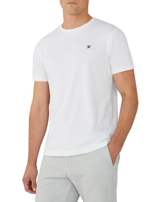 Hackett White Hackett Swim Trim Logo Short Sleeve T-shirt 2xl for men