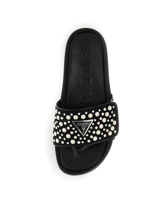 Sandale FLGCAN FAB19 noire Guess en coloris Noir Lyst