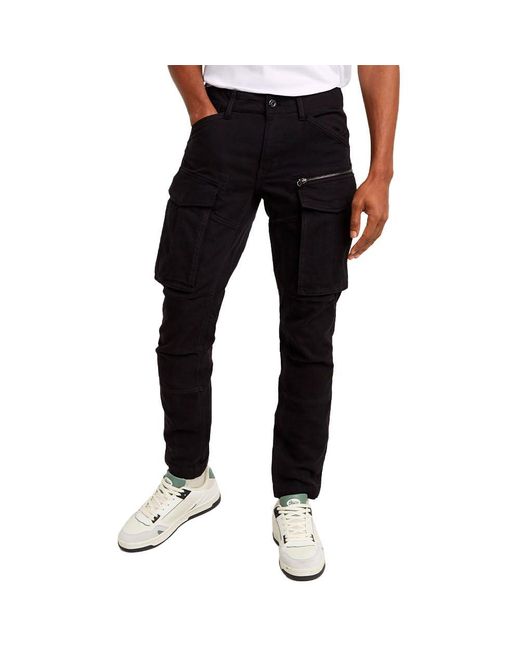 G-Star Rovic Zip 3d Regular Tapered Broek in het Black voor heren