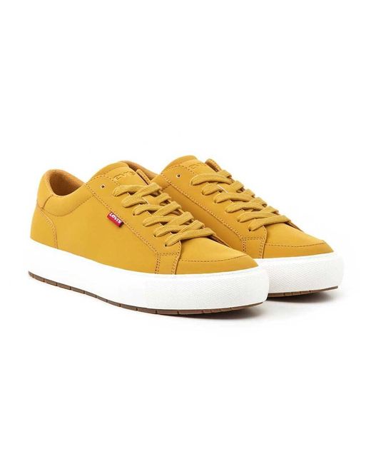 Footwear and Accessories Woodward Rugged Low Sneakers Levi's pour homme en coloris Yellow