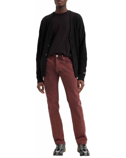 Levi's Black 501® Original Fit Jeans Decadent Chocolate Od for men
