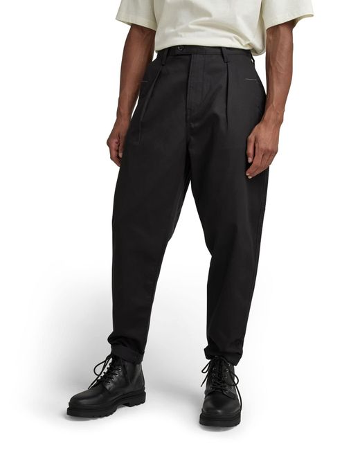 G-Star RAW Worker Chino Relaxed Pants in het Black voor heren