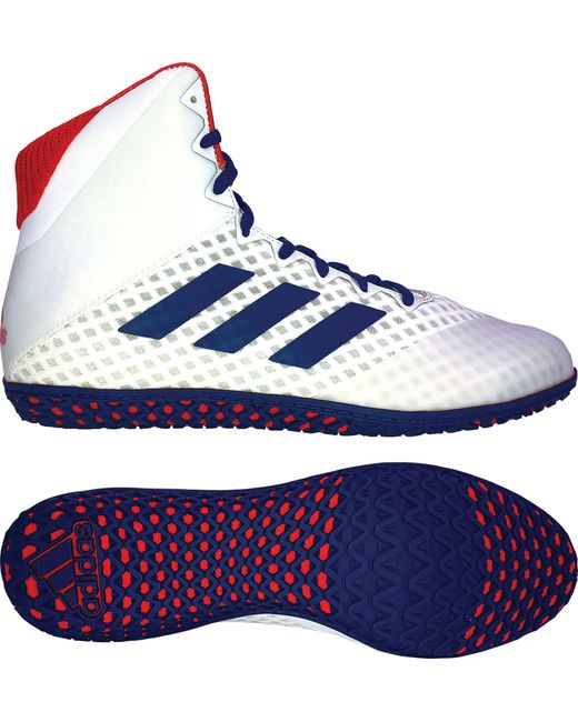 Adidas Mat Wizard 4 Wrestling-Schuh in Blue für Herren