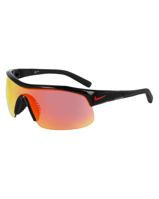 Lunettes de Soleil SHOW X1 N IU4881X 014 BLACK/RED MIRROR 58/18/136 UNISEX Nike