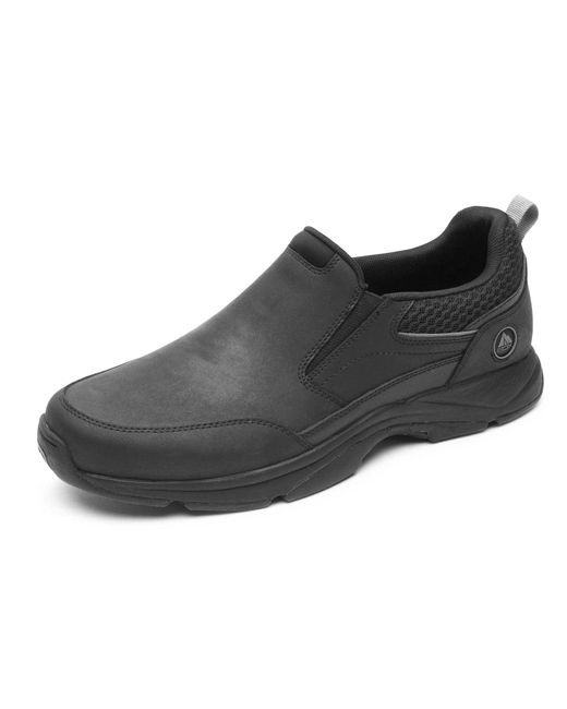 Rockport Black Chranson Slip On Sneaker for men