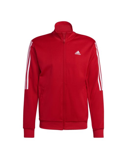 Adidas M Tiro Adv Tt Tracksuit Jacket in het Red voor heren