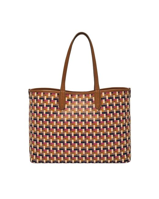 Fossil Brown Williamson Tote Bags