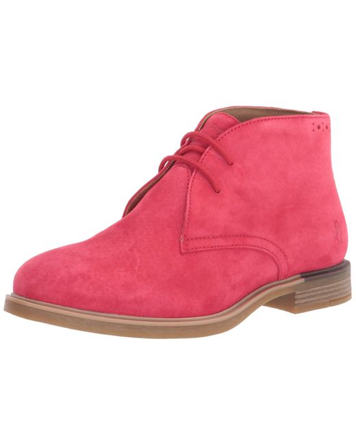 red suede chukka boots
