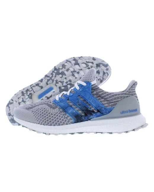 Adidas Blue Ultraboost Dna Running Shoe for men