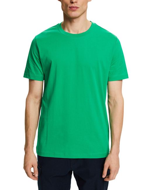 993ee2k303 T-Shirt di Esprit in Green da Uomo