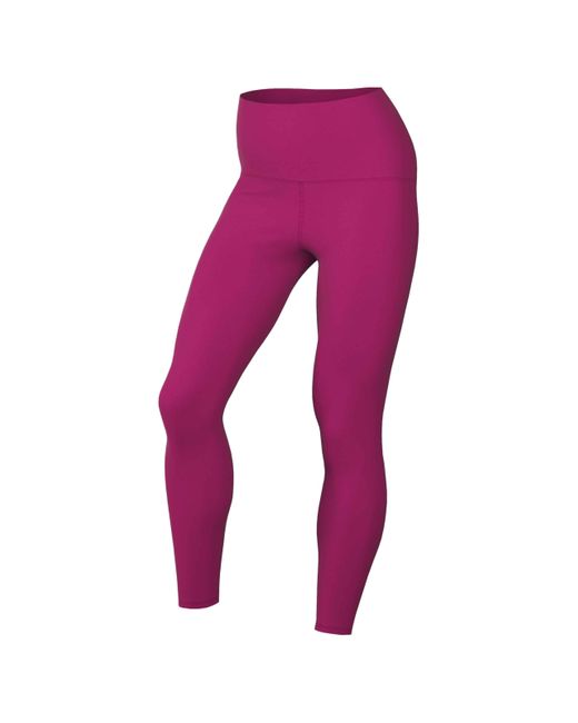 Damen NY Dri-fit HR Yoga 7/8 Tght Pantalón Nike de color Purple