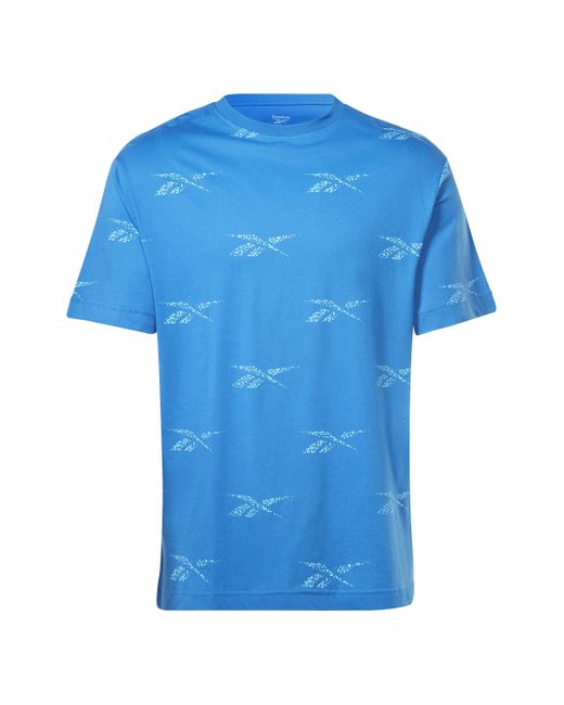 Reebok Identity T-Shirt in Blue für Herren