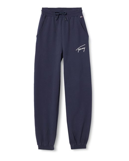 Tommy Hilfiger Blue Tommy Jeans Tjw Tommy Signature Sweatpant