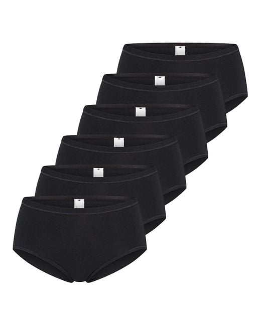 Sloggi Blue High Waist Panty - 6er