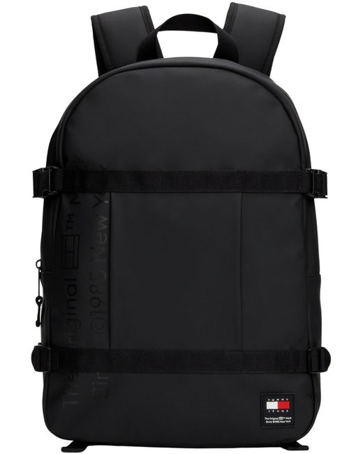 Tommy Hilfiger Black Tjm Daily + Dome Backpack for men