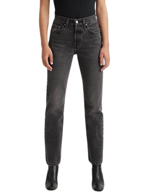 501 Jeans da Donna di Levi's in Black