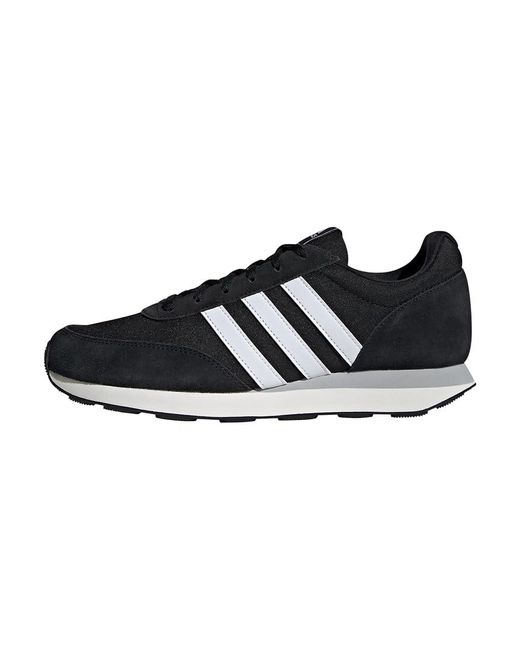adidas Run 60s 3.0 Leather Shoes Schuhe in Schwarz fur Herren Lyst DE