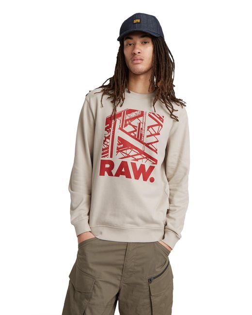 G-Star RAW Multicolor Construction R Sw Sweater for men