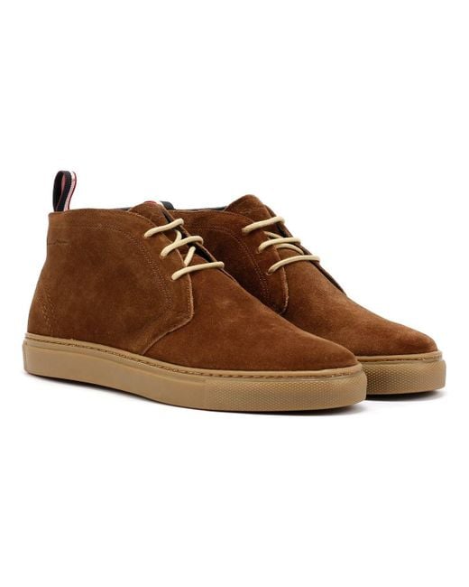 Ben Sherman Parka Suede Men's Brown Boots - Uk 9 for men
