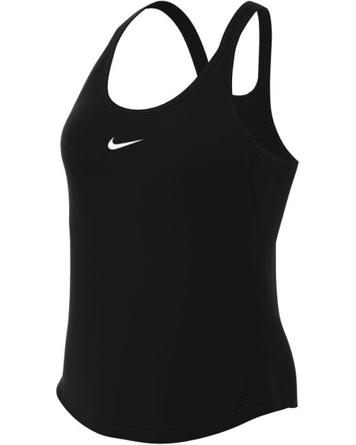 Nike Black One CLSC Df Strpy Tank T-Shirt