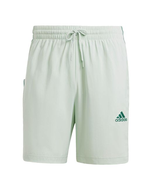 Adidas Aeroready Essentials Chelsea 3-stripes Shorts in het Green voor heren