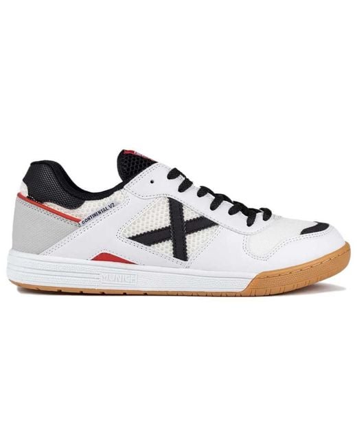 Munich Continental Sneakers Voor Volwassenen in het White