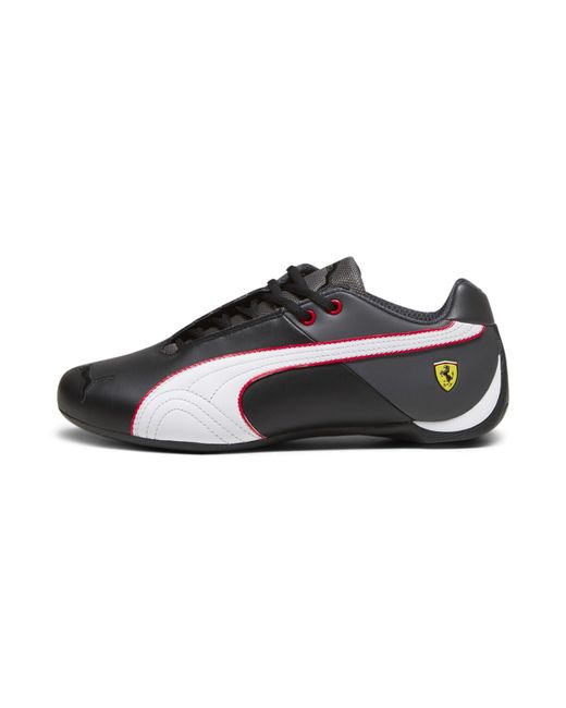 Chaussures de Sports Autos Ferrari Future Cat OG 47 Black White Asphalt Gray PUMA pour homme