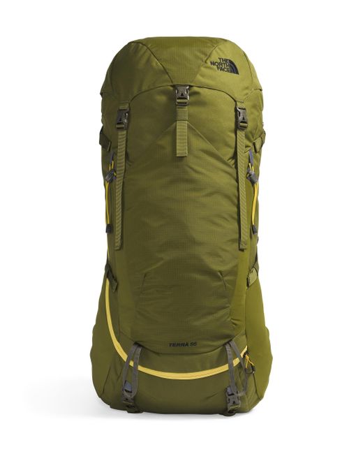 The North Face Green Terra 55 Trekking Backpacks for men