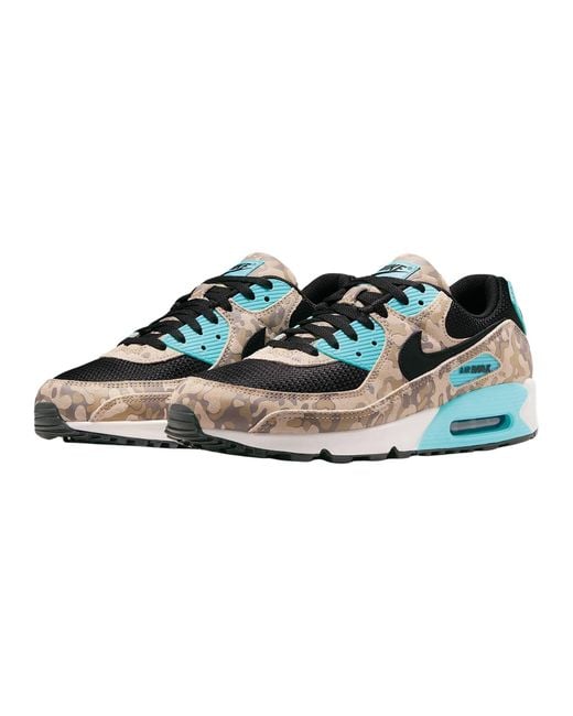 Scarpe da ginnastica Air Max 90 Premium da uomo di Nike in Blue da Uomo