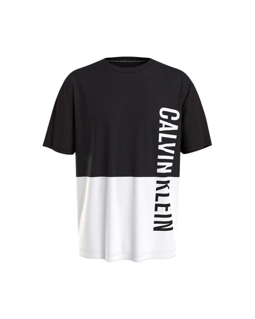 Calvin Klein T-Shirt Block in Black für Herren