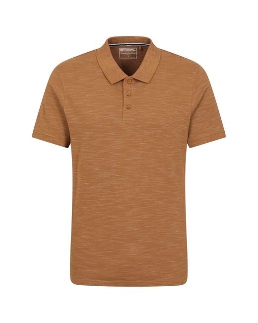 Mountain Warehouse Brown Comfy T-shirt With A Relaxed for men