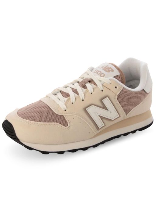 Sneaker Donna 500 di New Balance in Natural