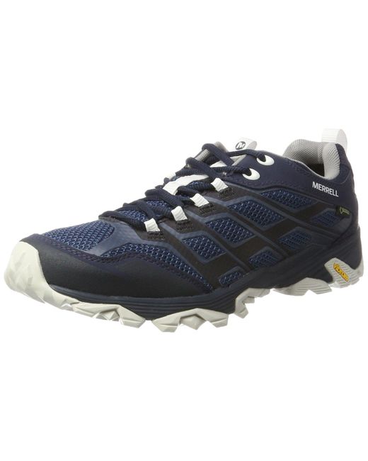 merrell men's moab fst gtx low rise hiking boots