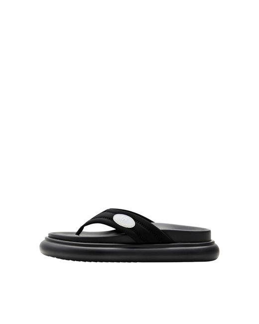 Desigual Black Shoes_boat_thong Sandal