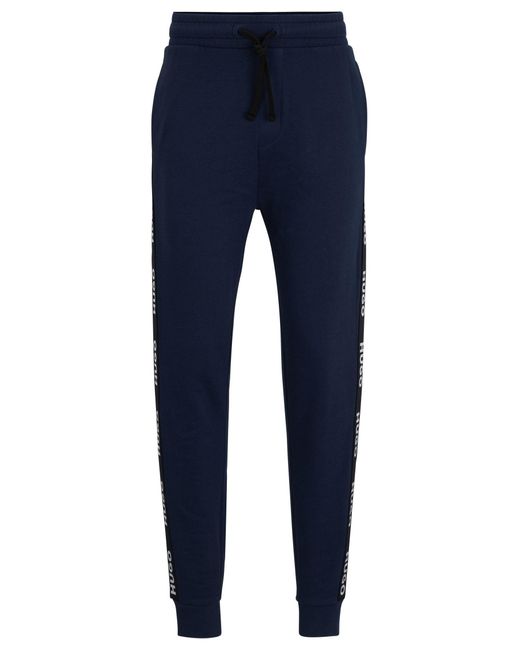 HUGO Sporty Logo Pant Loungewear Pant in Blue für Herren